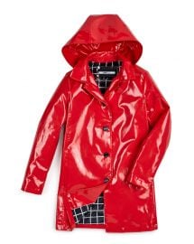 Jane Post Iconic Slicker Rain Coat at Neiman Marcus